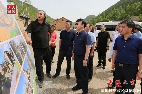 侯贵宝,杨晓雷调研太行一号旅游公路沿线整治情况
