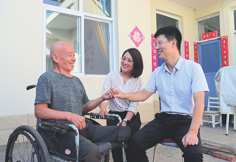 陽城縣為困難老年人提供居家養老服務