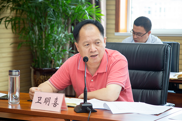 市委常委,市委组织部部长卫明喜参加会议并讲话.