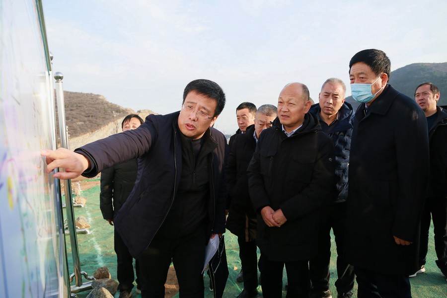 王宏微调研晋阳高速公路改扩建工程