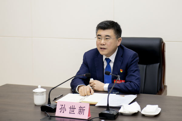 孙世新参加城区区委八届十二次全会暨城区区委经济工作会议第一组,第