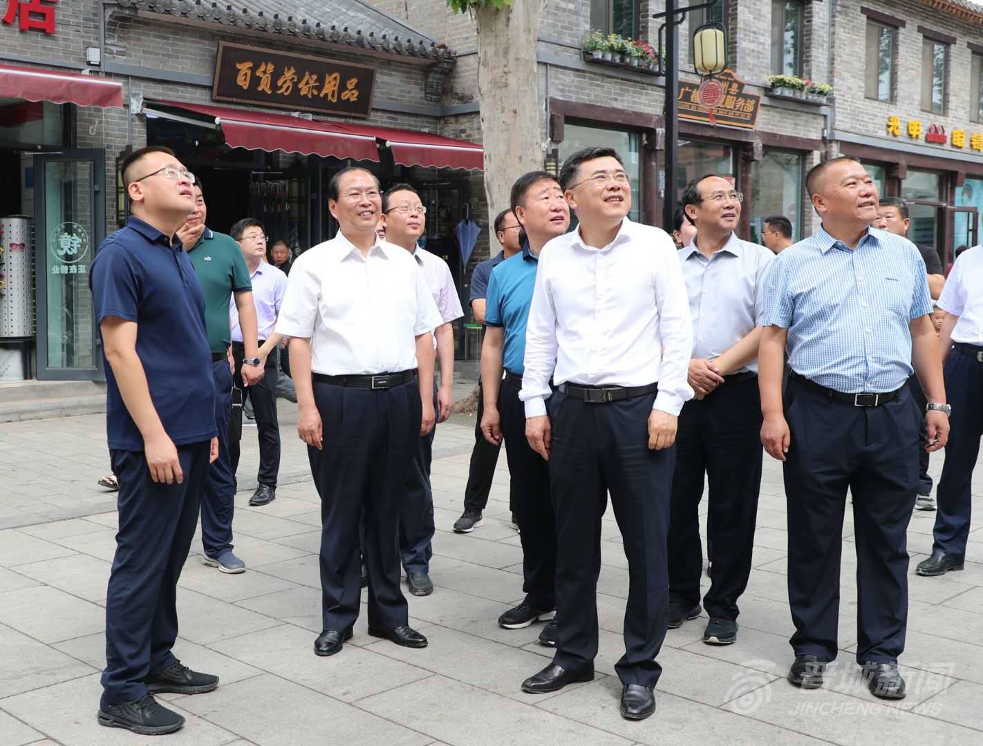 张志川调研文明城市创建工作