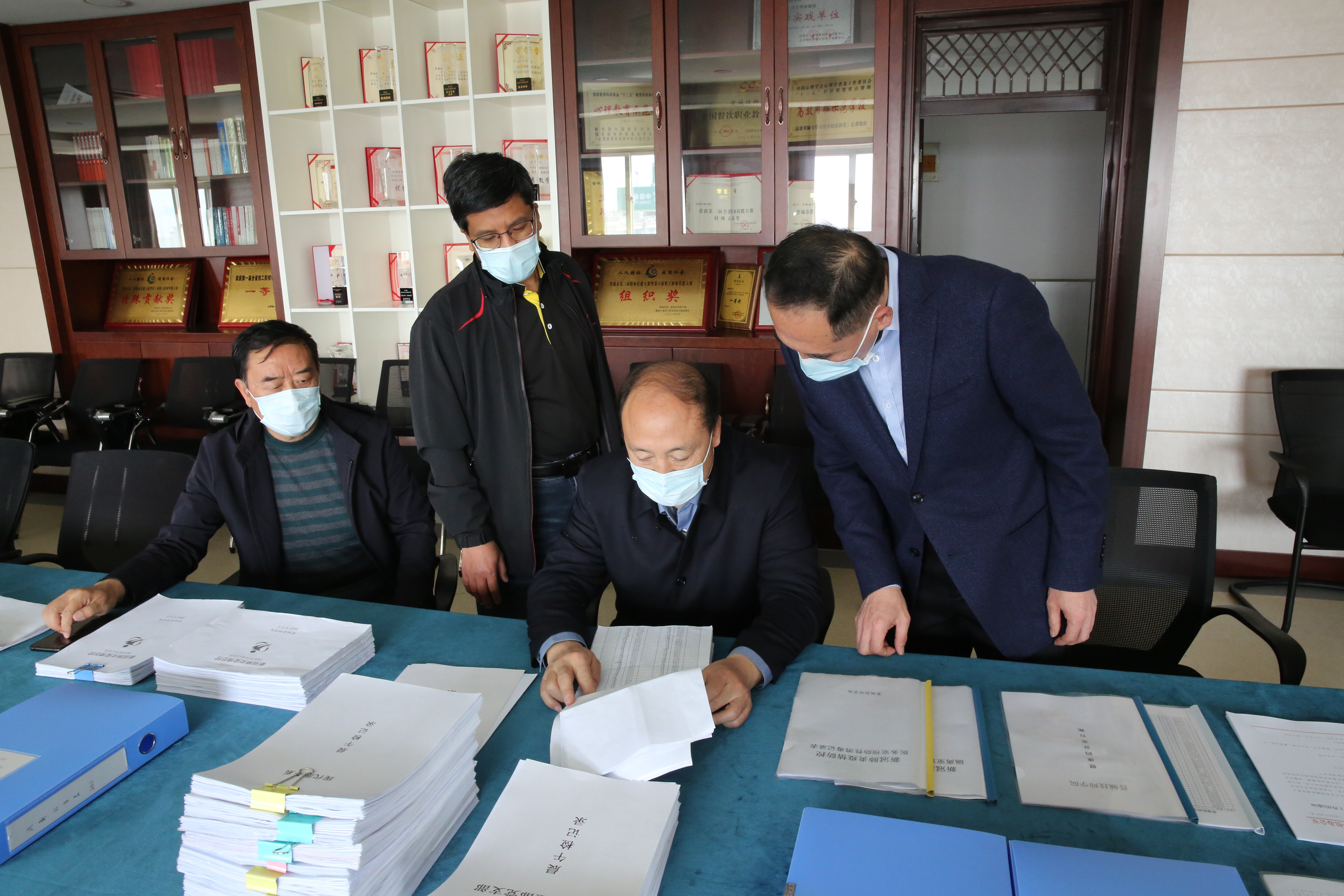 申连太深入晋城技师学院督促检查疫情防控工作